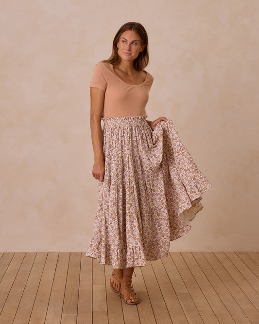 Women's Ruffle Tiered Maxi Skirt | Wildflower