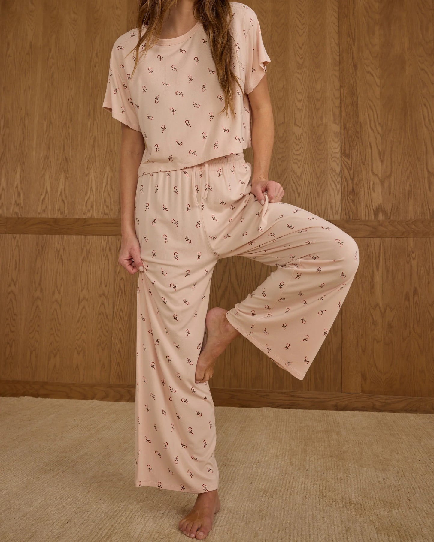 Women's Ruthie Lounge Set | Candy Canes