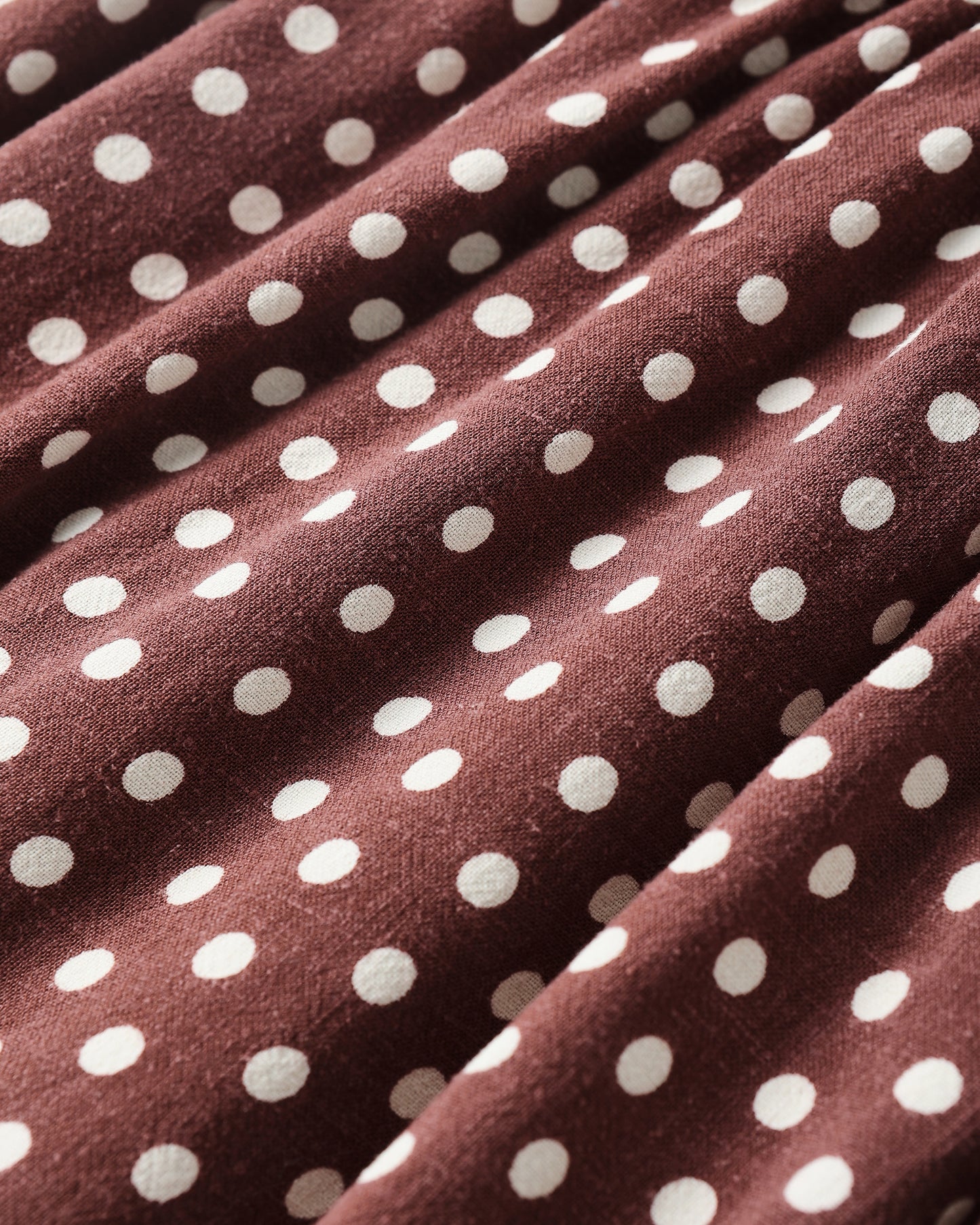 Women's Jane Dress || Chocolate Polka Dot