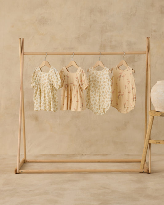 Bubble Onesie || Yellow Ditsy