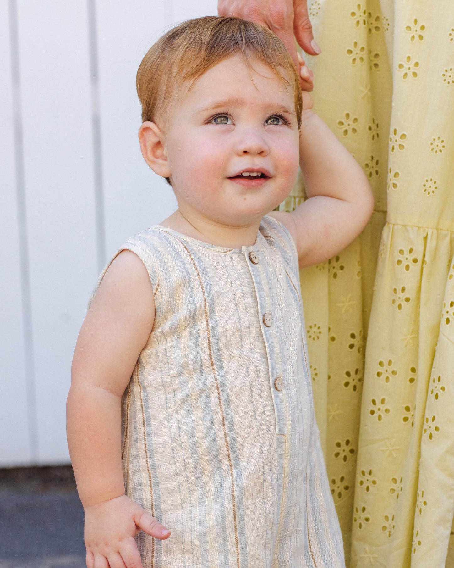 Mavrick Romper || Sea Stripe