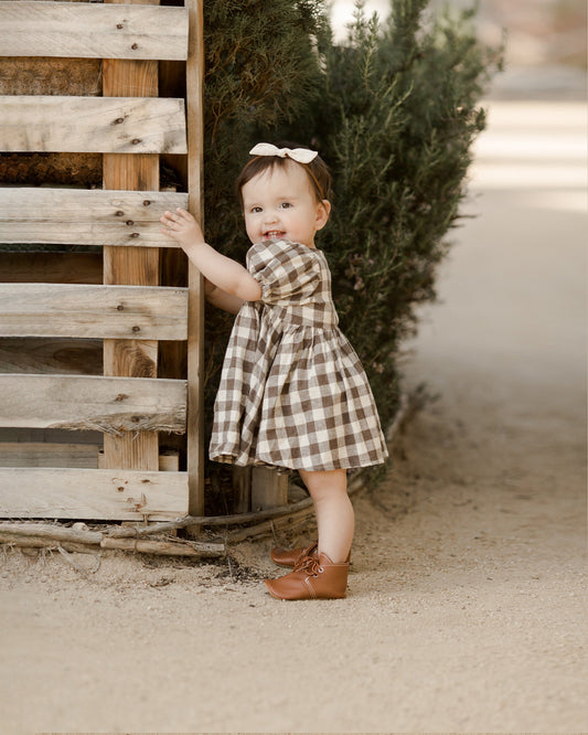 Marley Dress | Chocolate Check