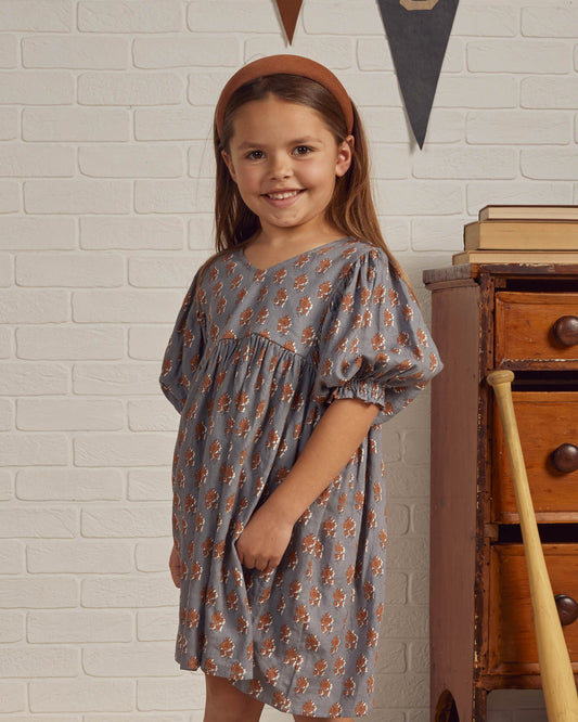 Jolene Dress | Blue Floral