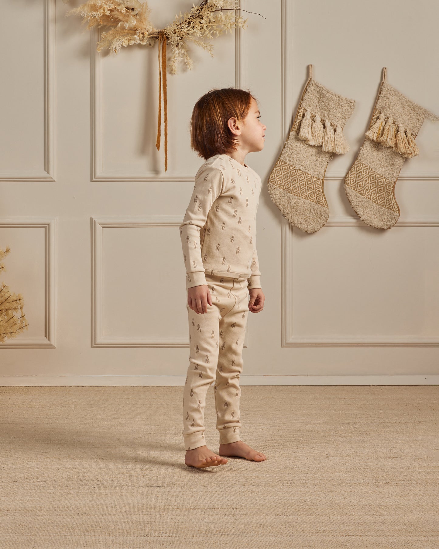 Organic Pajama Set | Trees
