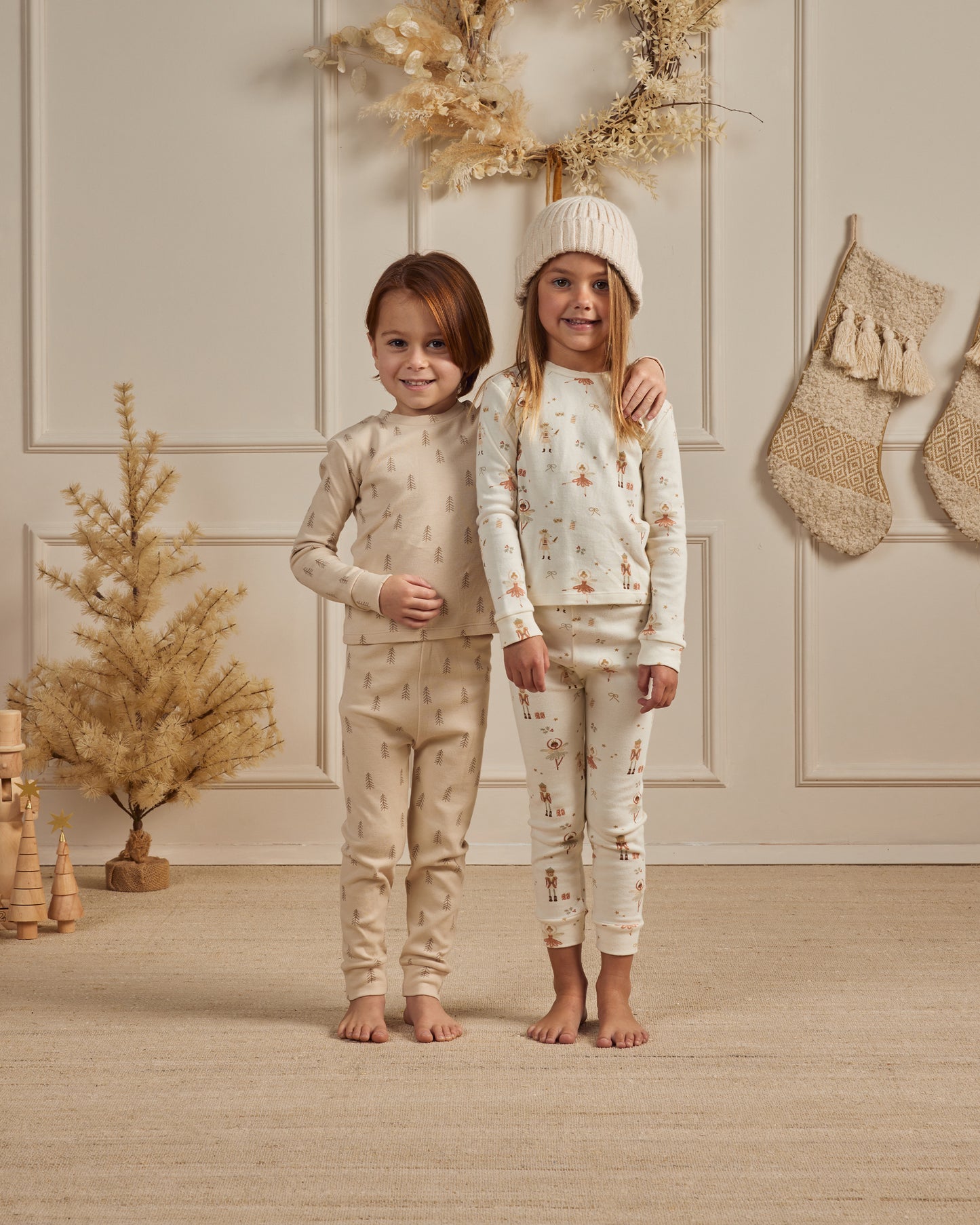 Organic Pajama Set | Trees