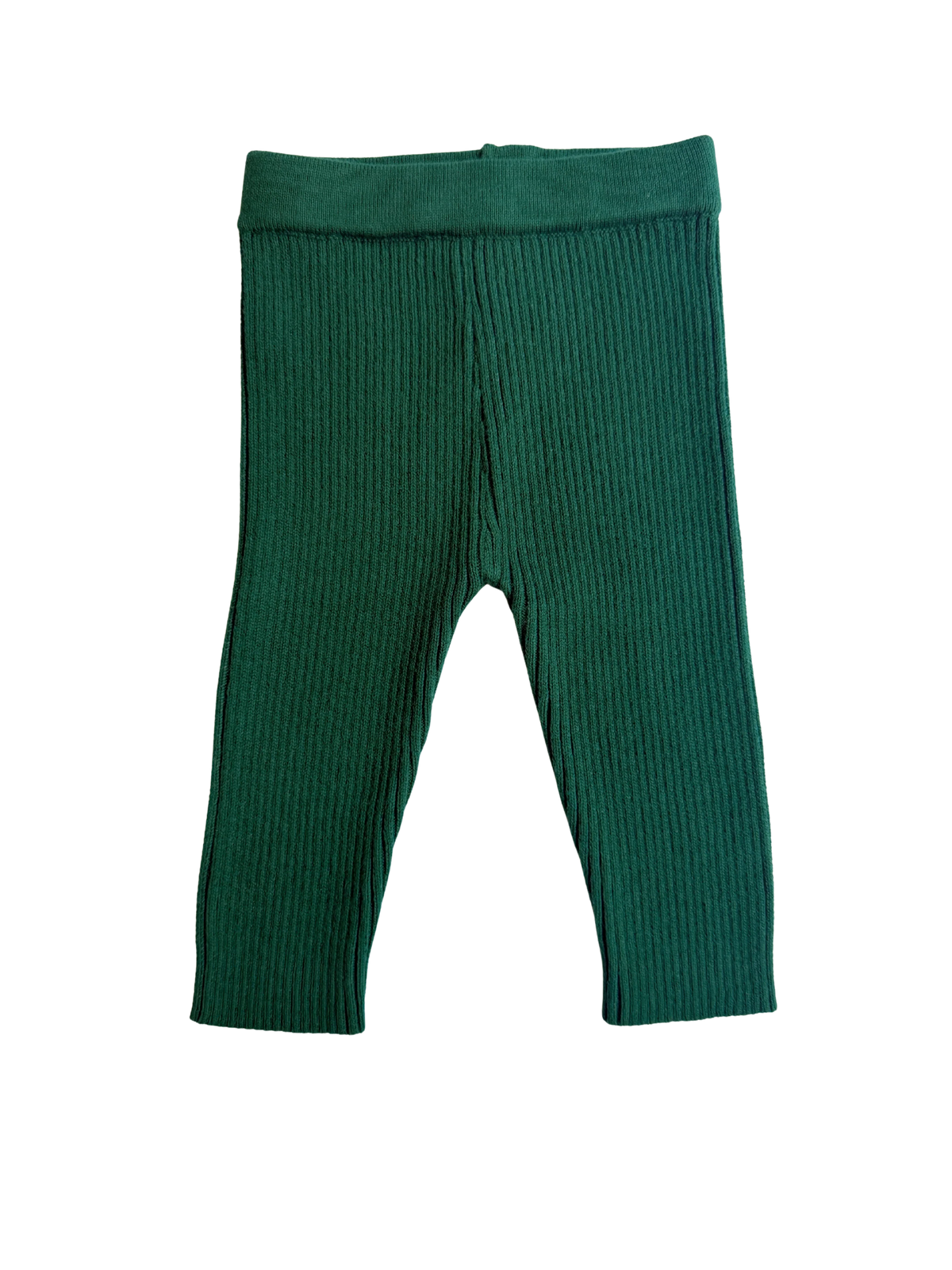 Baby Rib Leggings | Alpine Green