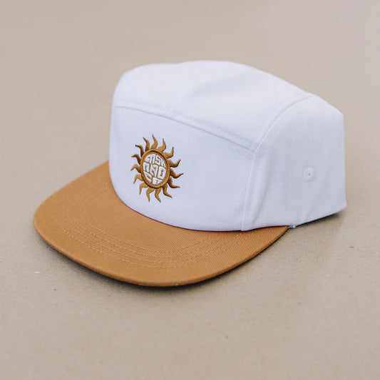 Sunbeam | White & Gold Hat