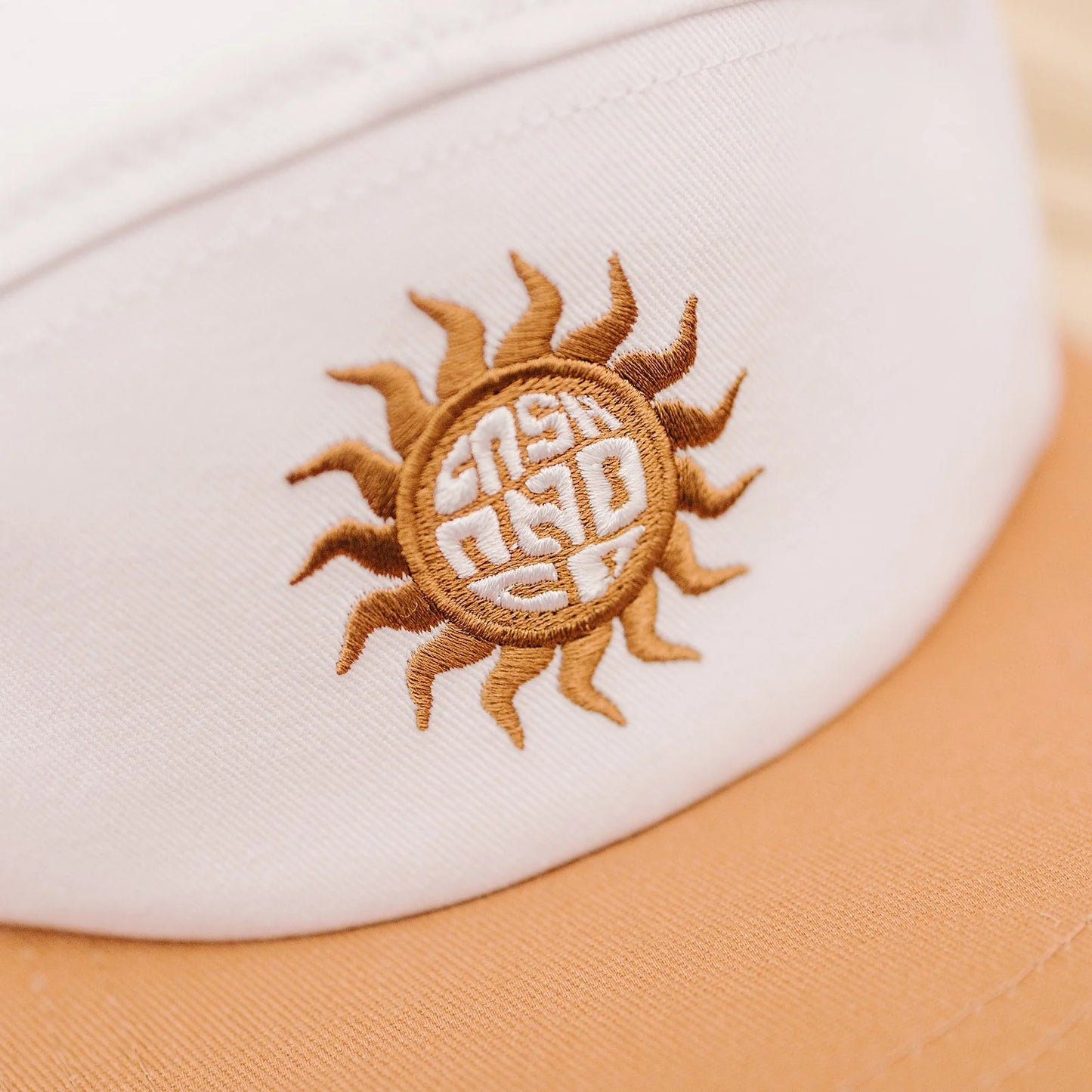 Sunbeam | White & Gold Hat