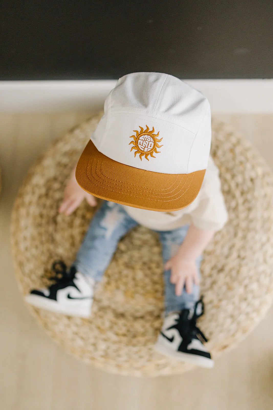 Sunbeam | White & Gold Hat