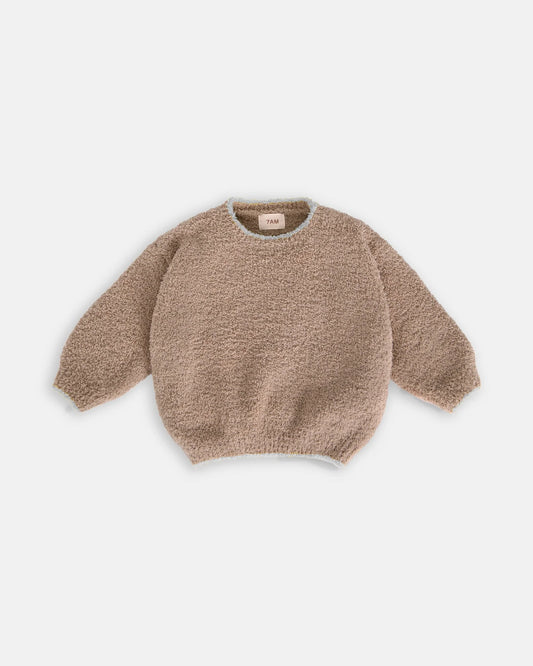 Fuzzy Sweater | Taupe