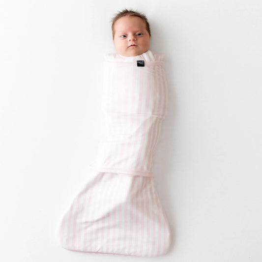 Bamboo Sleep Bag Swaddler 1.0 TOG | Small Sakura Stripe