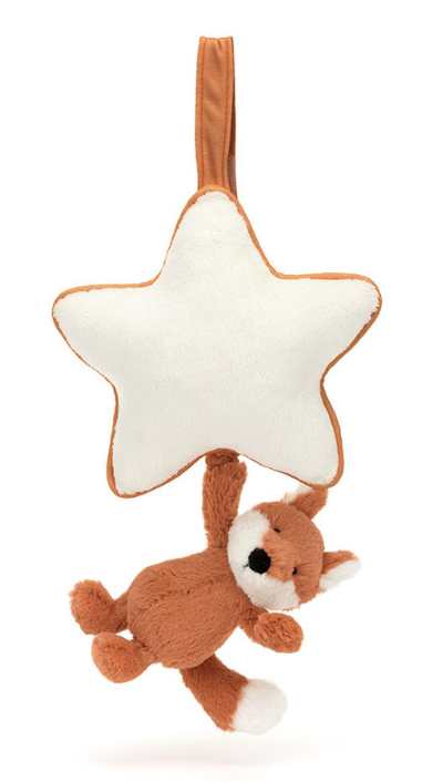 Bashful Fox Cub Musical Pull