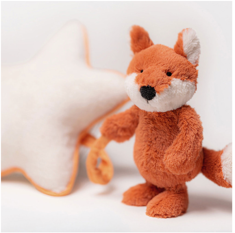 Bashful Fox Cub Musical Pull