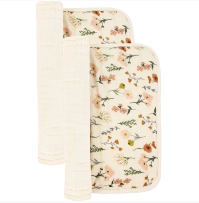 Cloud Muslin Burp Cloth 2 Packs | Rachel + Cream
