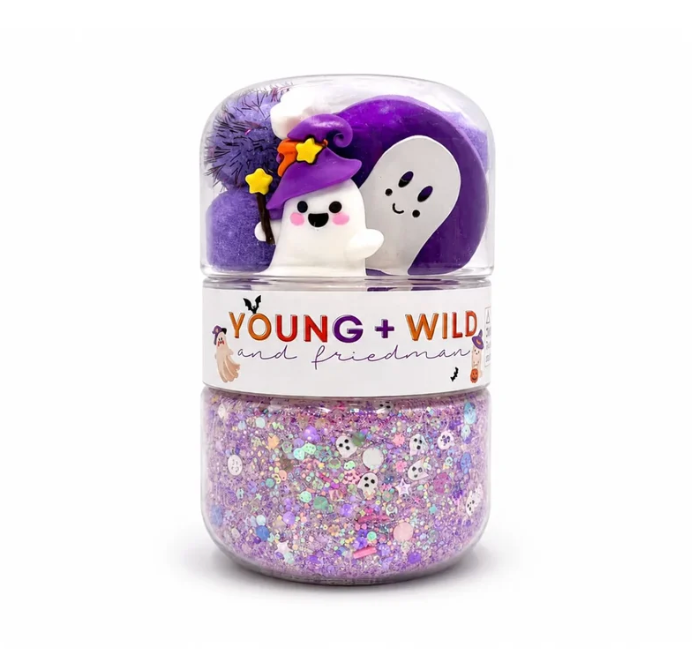 Ghost Grab & Go Dough Jar