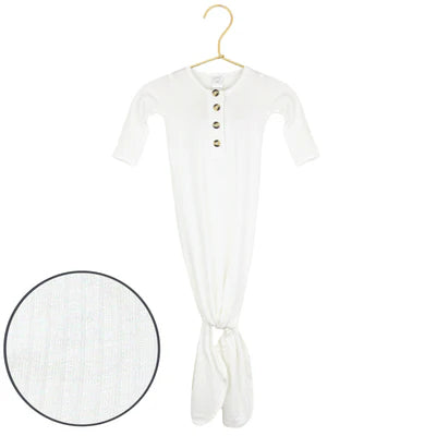 Knotted Gown | Wren (Ribbed)