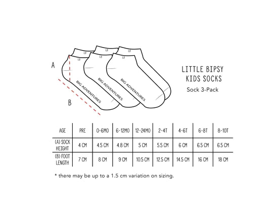 Sock 3 Pack | Preppy Pack