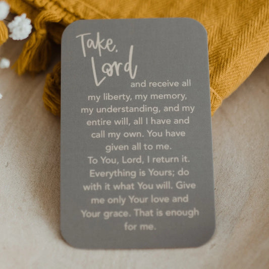 Suspice | Prayer Card