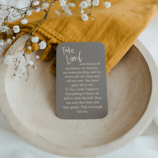 Suspice | Prayer Card