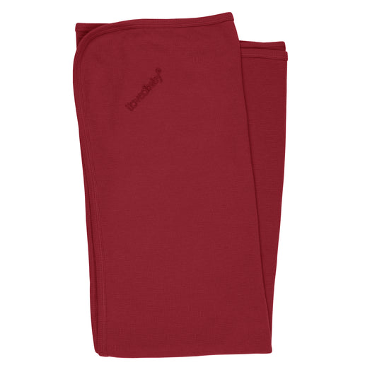 Organic Thermal Blanket | Crimson