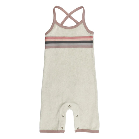 Organic Terry Cloth Overall | Pinks