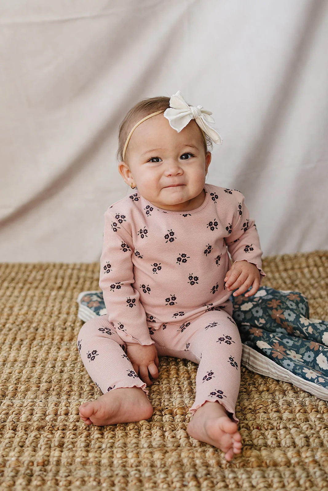 Pink Petals Top & Pant Set