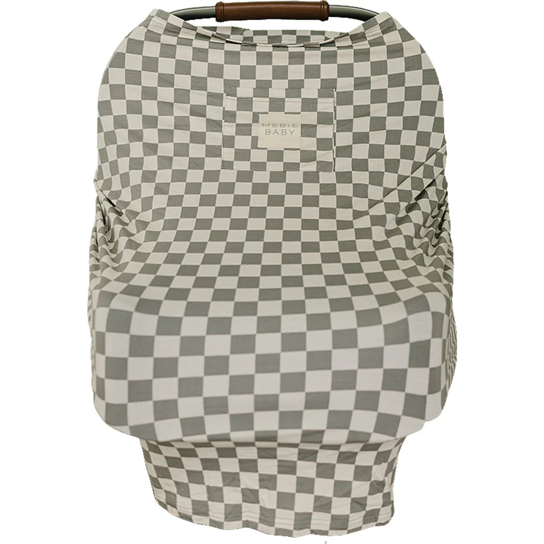 Light Green Checkered Bamboo Multi-Use Cover