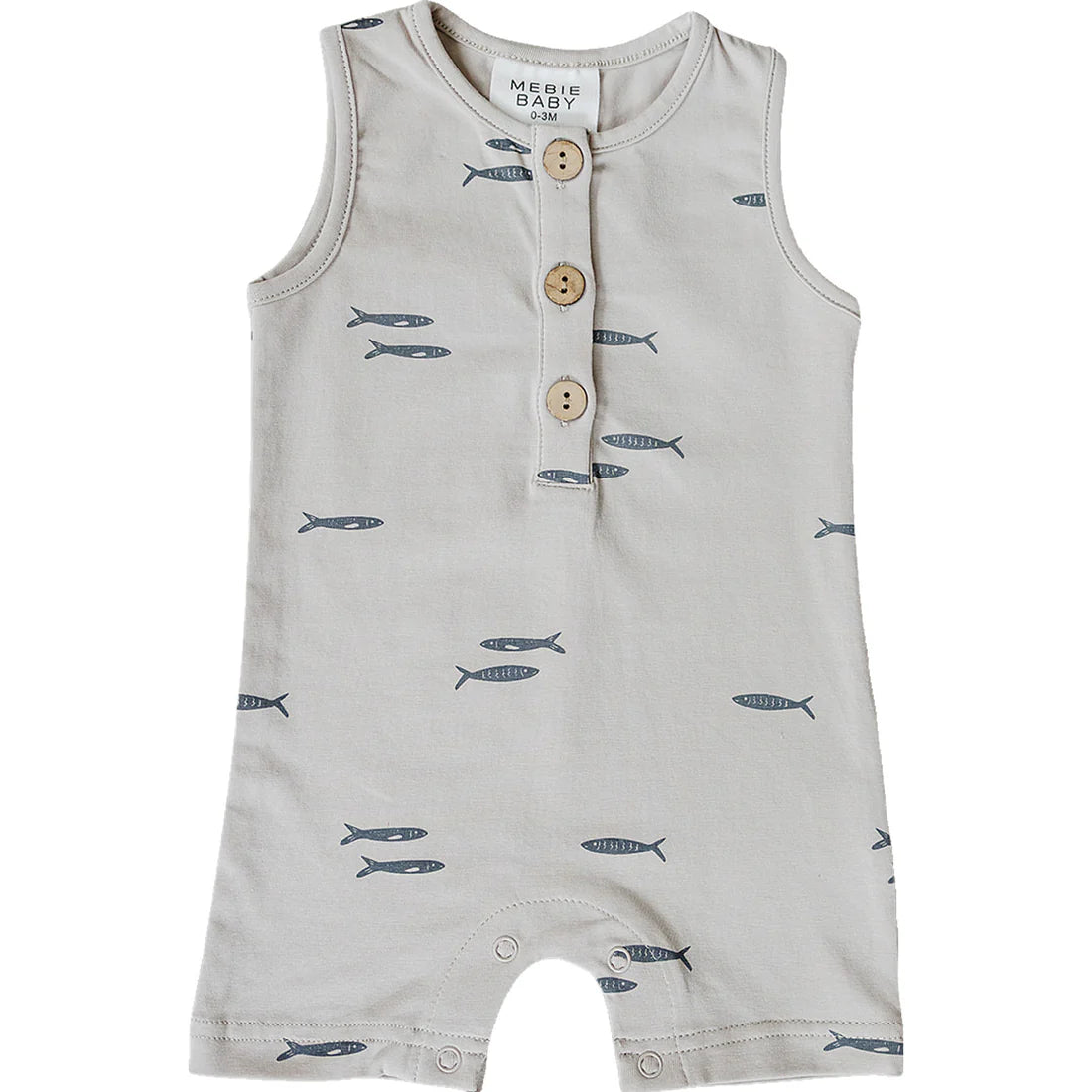 Fish Short Romper