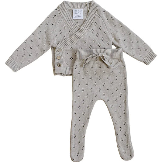 Pointelle Set || Taupe