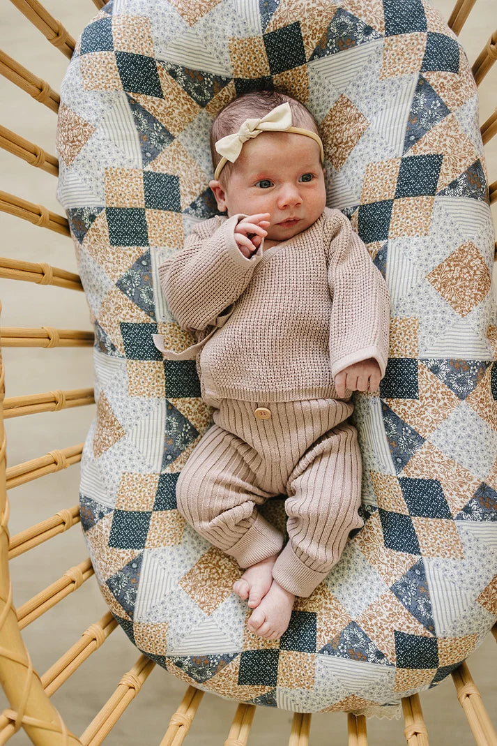 Knit Wrap Set || Mauve