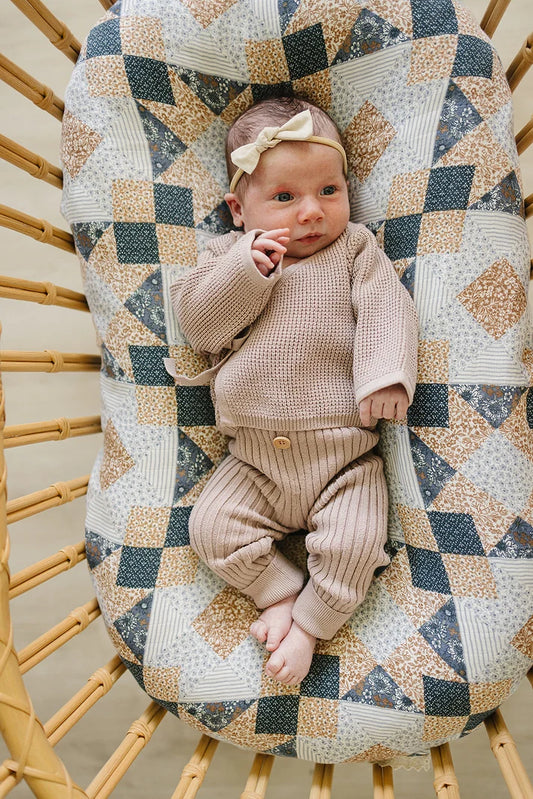 Knit Wrap Set || Mauve