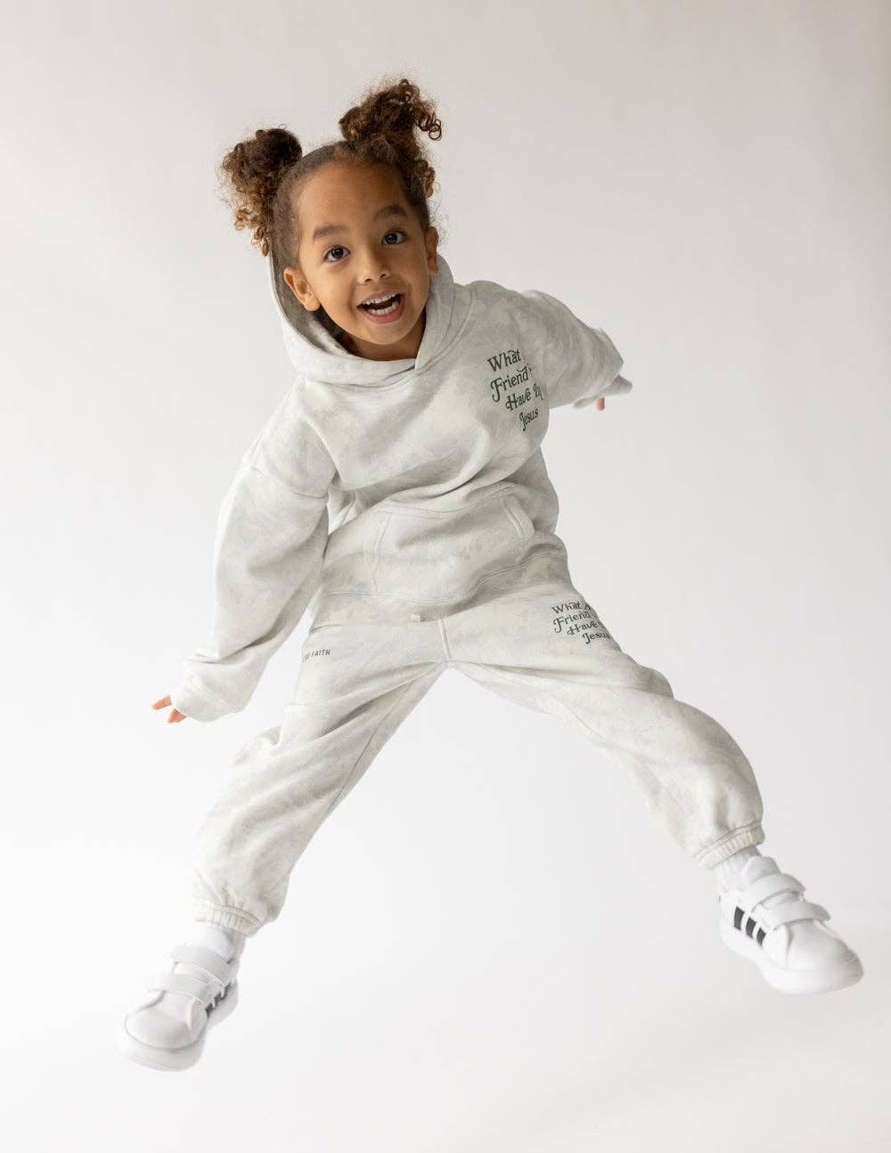 What a Friend in Jesus | Camo Kids Hoodie