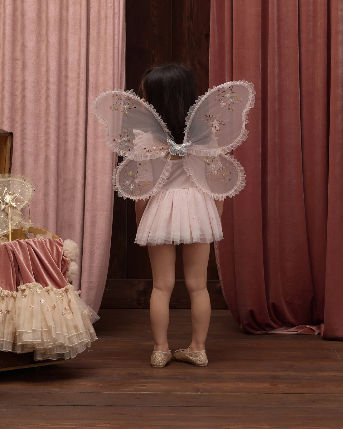 Wings | Pink Glitter