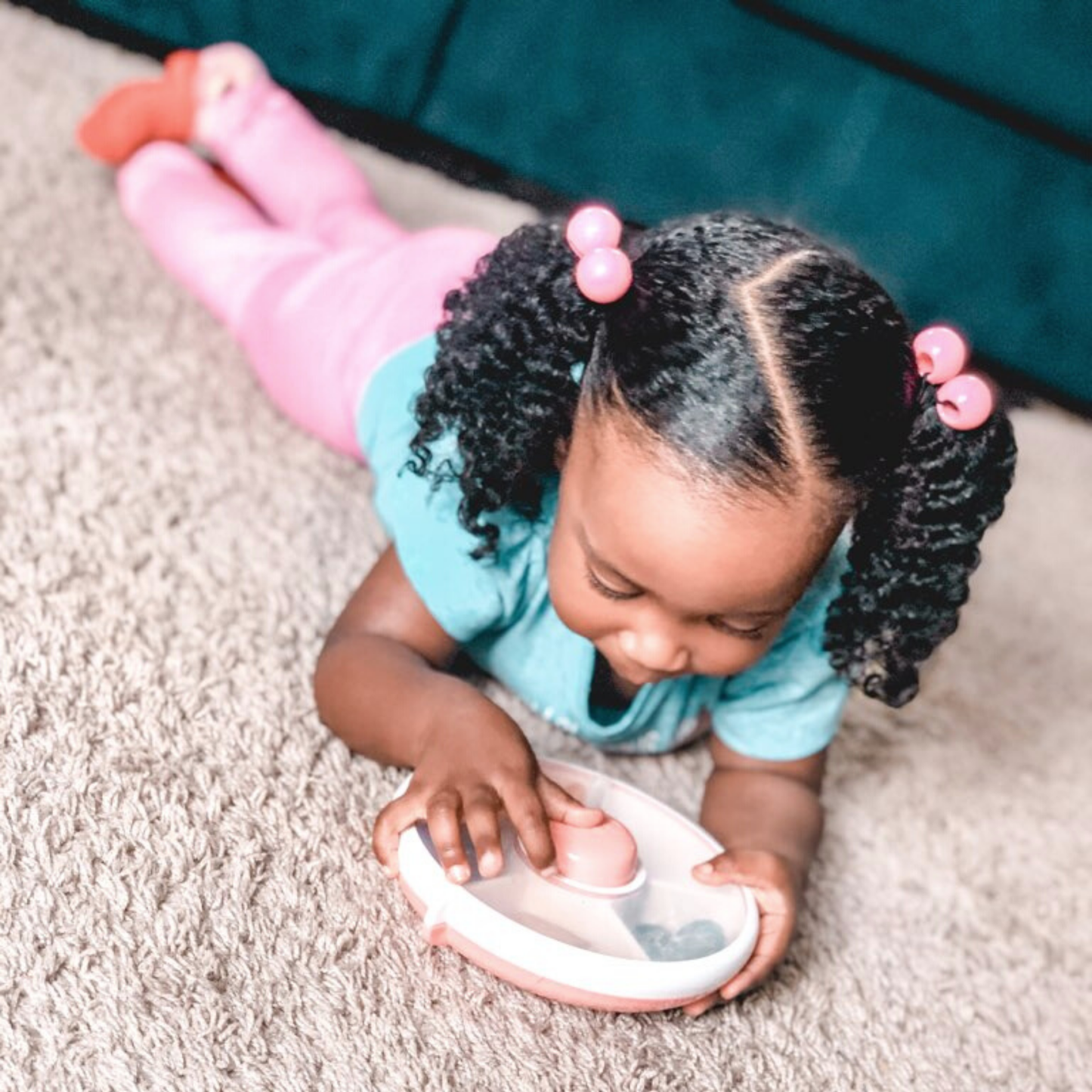 GoBe Kids Small Snack Spinner Flip | Travel Snack Box