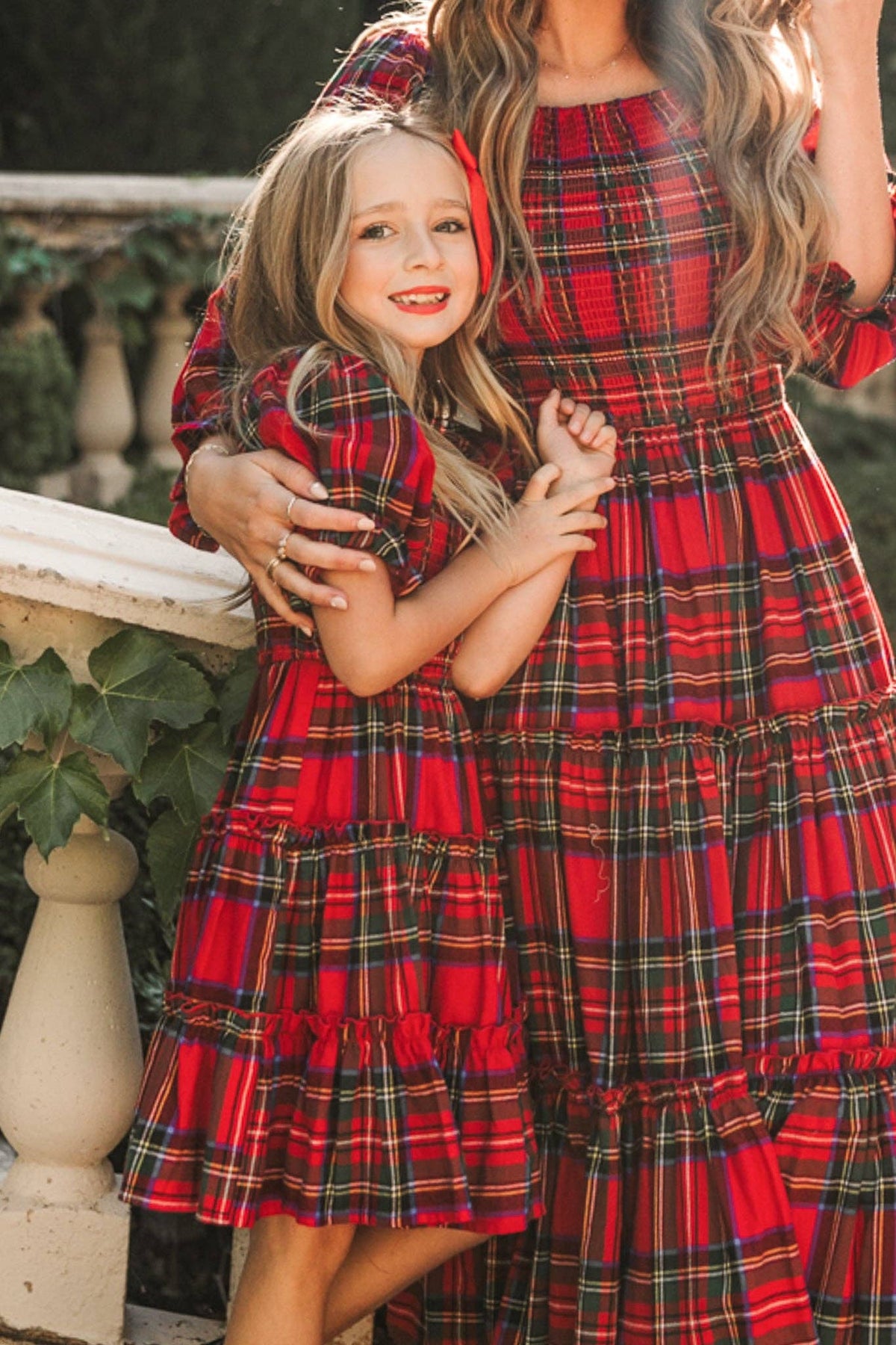 Madeline Dress | Holiday Plaid