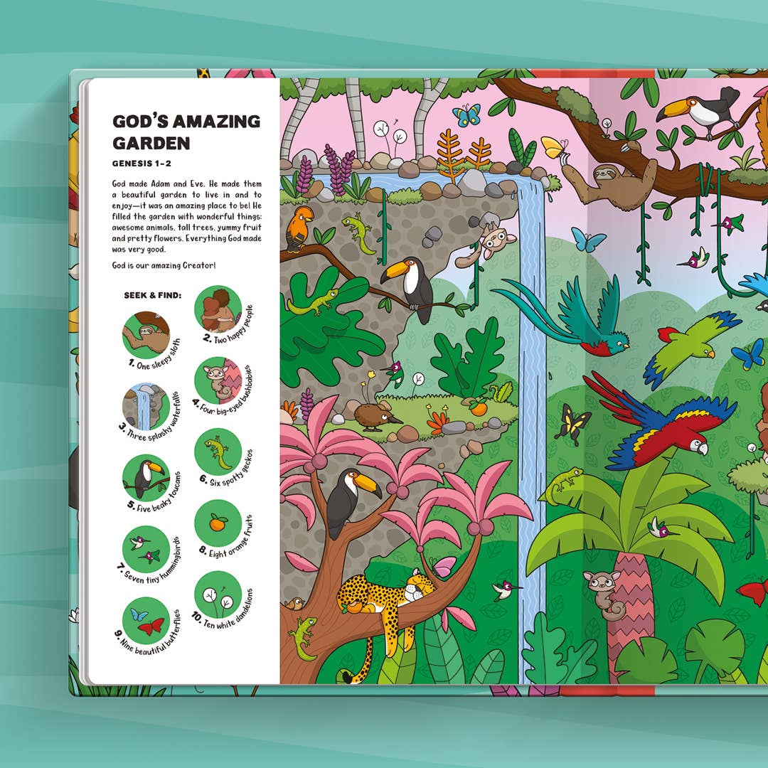 Seek And Find: Old Testament Bible Stories