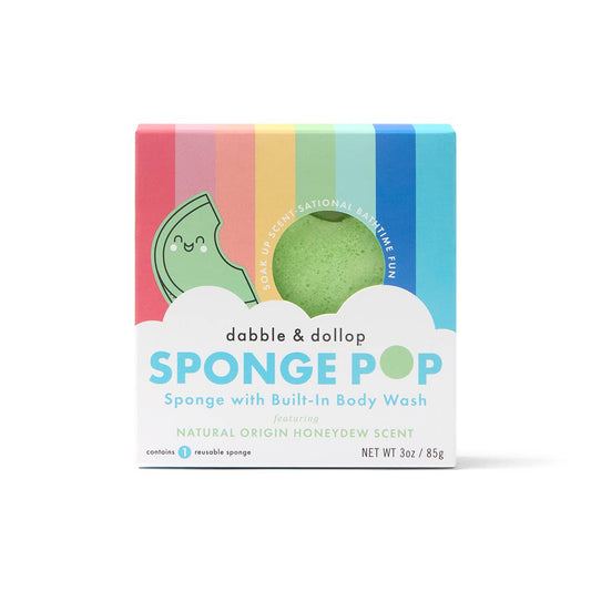 Sponge Pop® Sponge with Built-In Body Wash | Honeydew