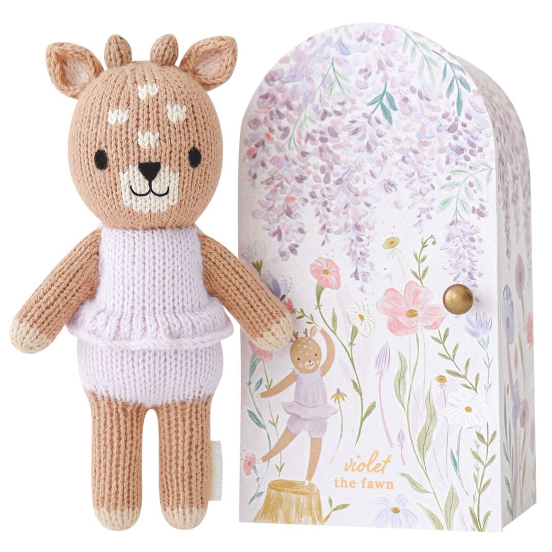 Tiny Violet the Fawn | cuddle+kind doll