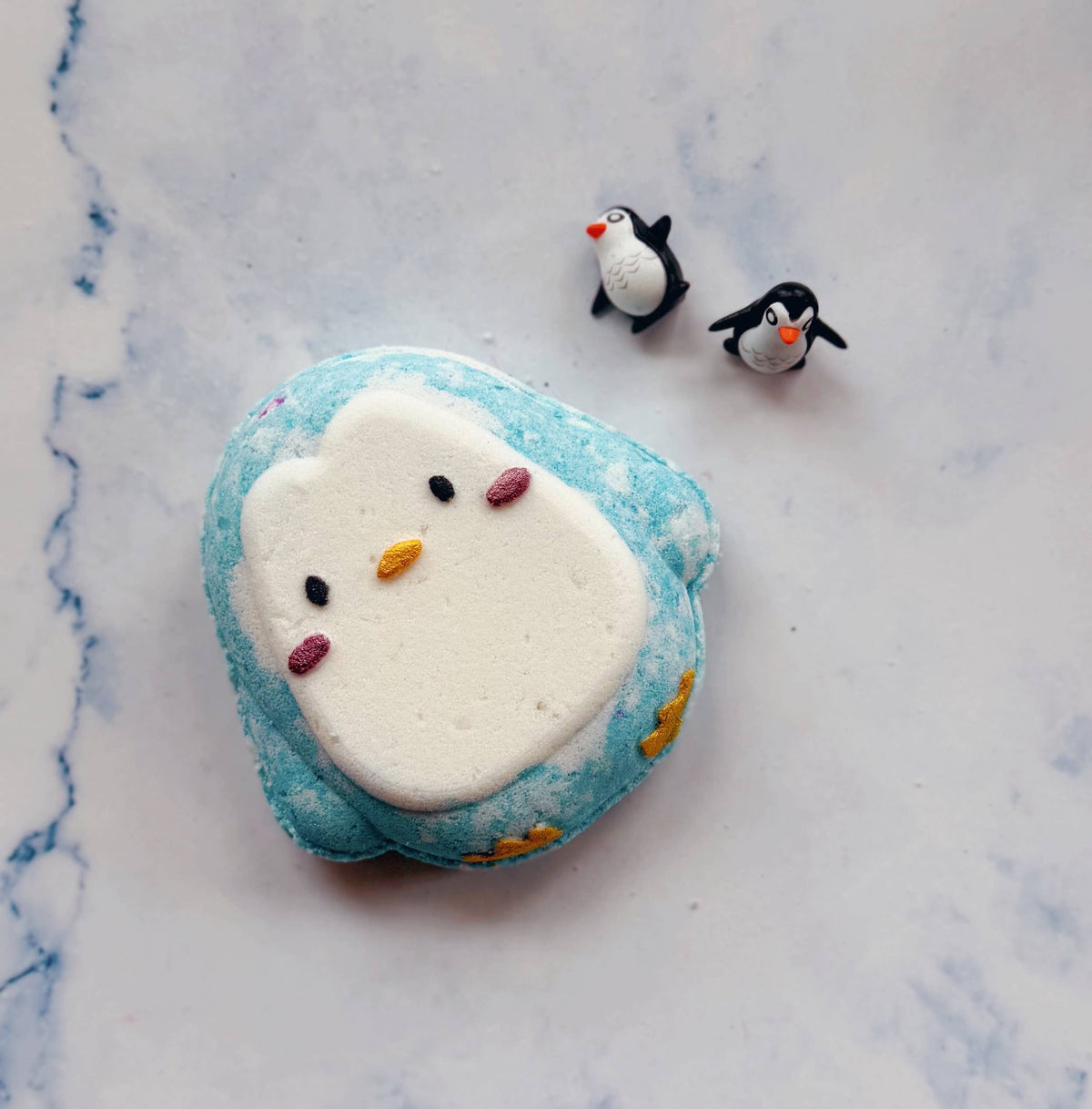 Penguin Bath Bomb - with toy inside!