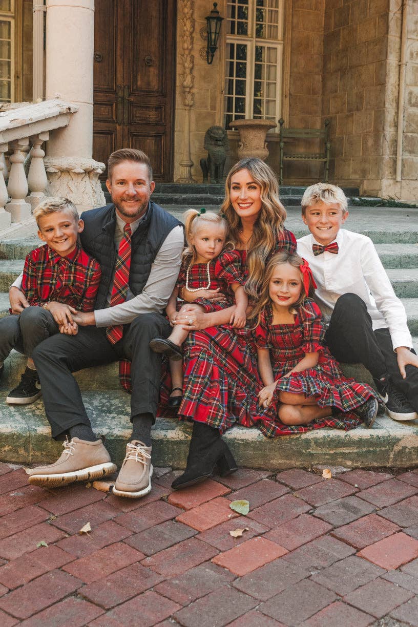 Women's Madeline Dress | Holiday Plaid