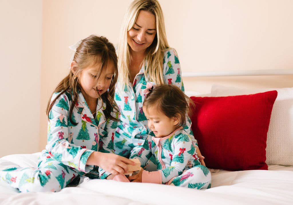 Bamboo Convertible Feet Zip Sleeper | Trim The Tree