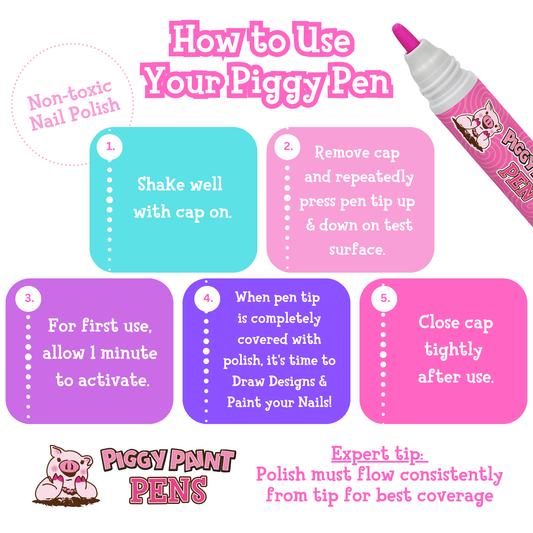 Piggy Paint Pen | Pink