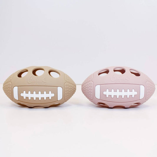 Touchdown Silicone Teether | Petal Pink or Fawn