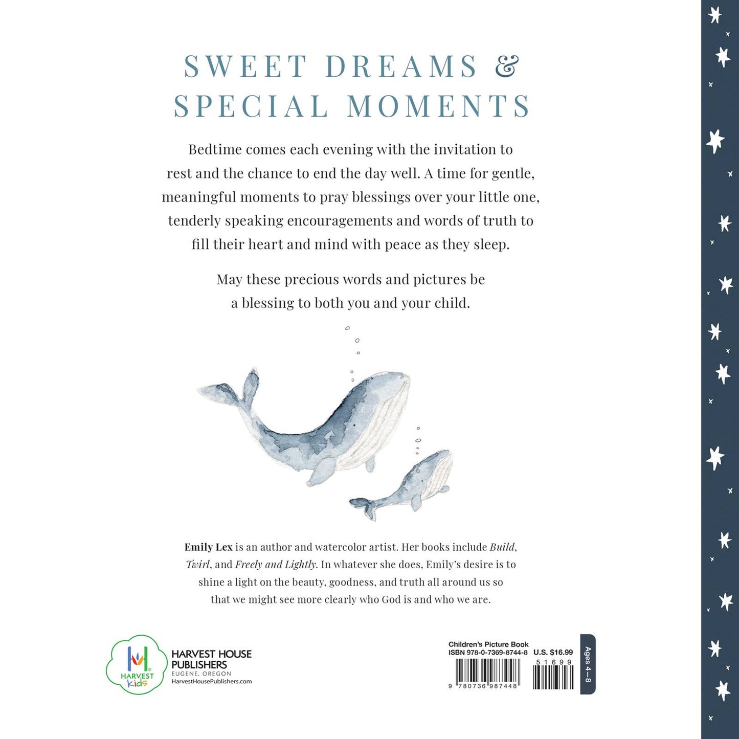 Bedtime Blessings for Little Ones | Hardcover Book