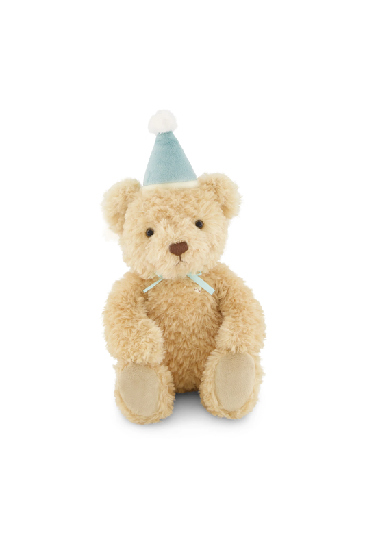 Arthur the Bear | Sky Blue Birthday Hat