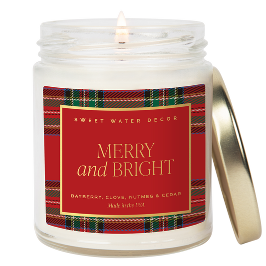 Merry and Bright Soy Candle | 9 oz