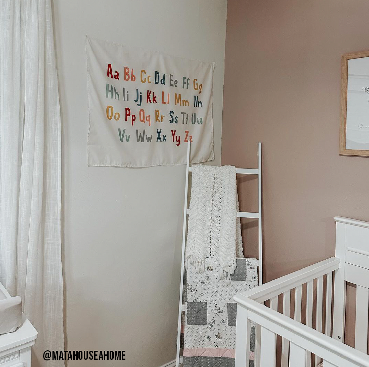 Alphabet (ABCs) Banner | Kids Playroom Decor: Small 17x13"