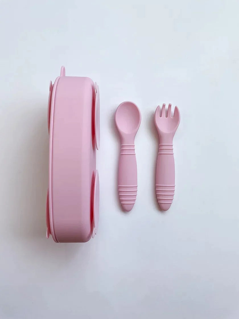 Wanderer Plate and Container Set | Pink
