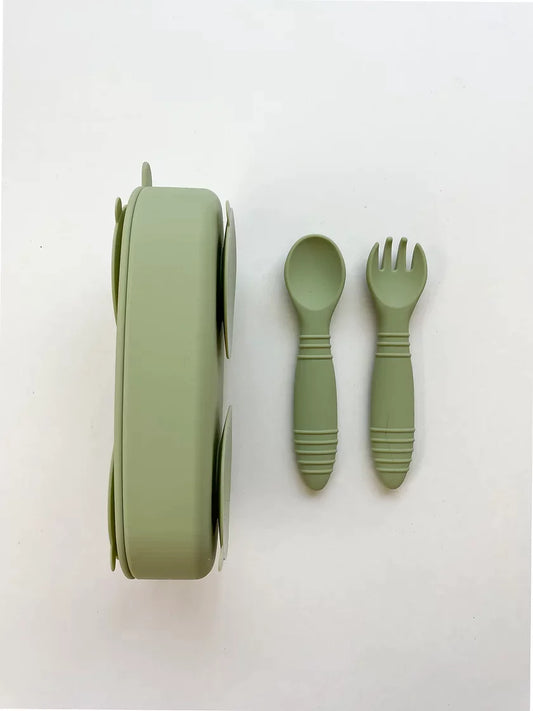 Wanderer Plate and Container Set | Matcha