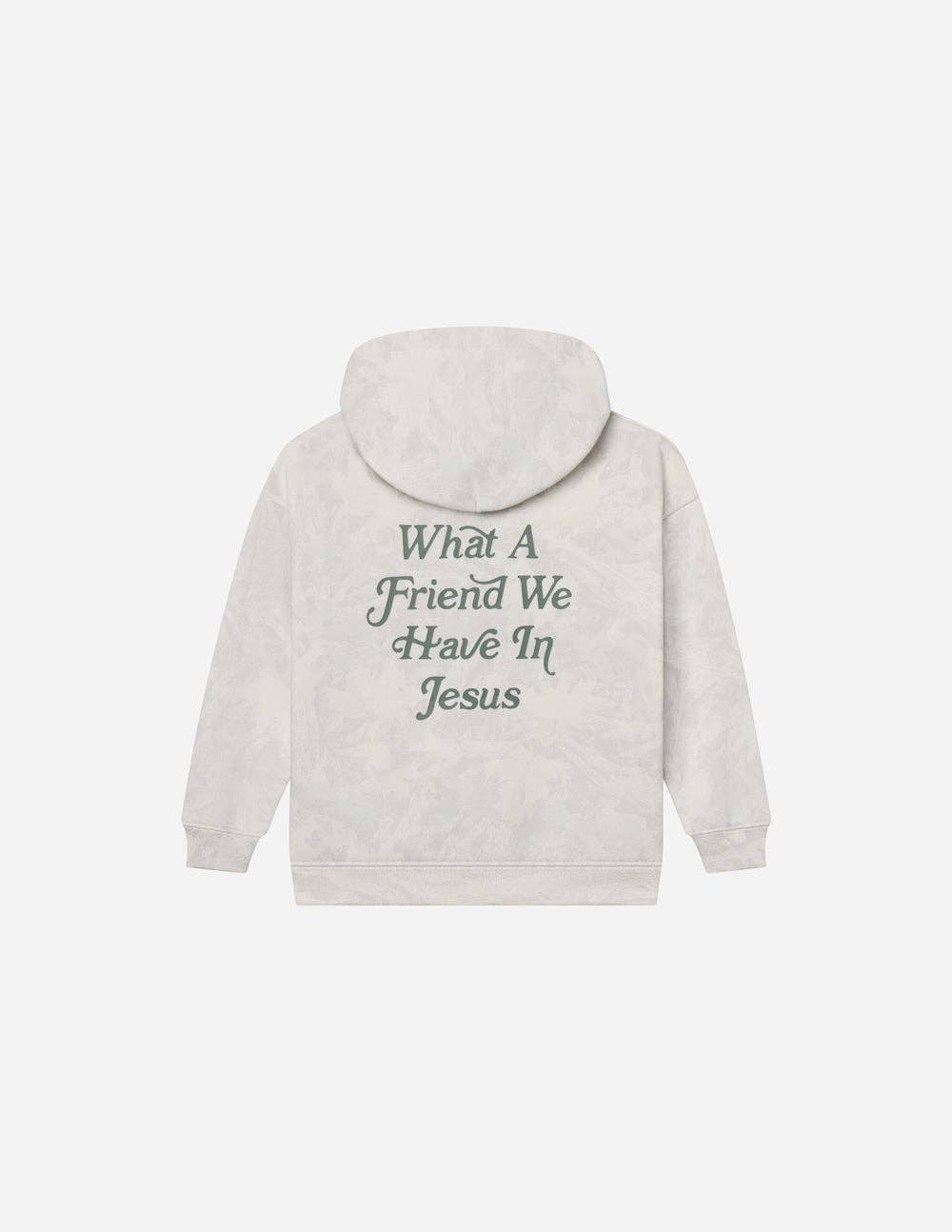 What a Friend in Jesus | Camo Kids Hoodie
